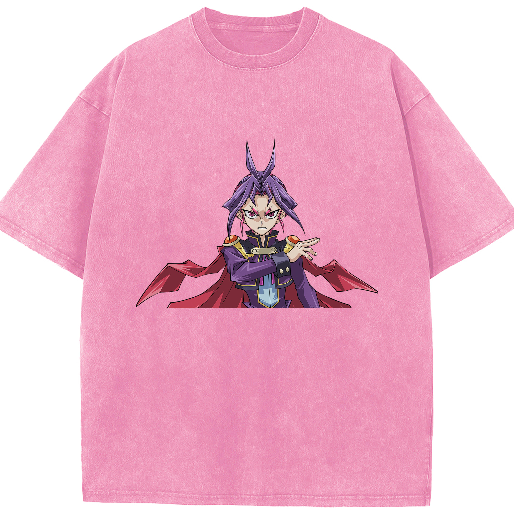 （画像用） 遊☆戯☆王 Yu-Gi-Oh! 綿100% ヴィンテージ風 半袖Tシャツ（フロントプリント）